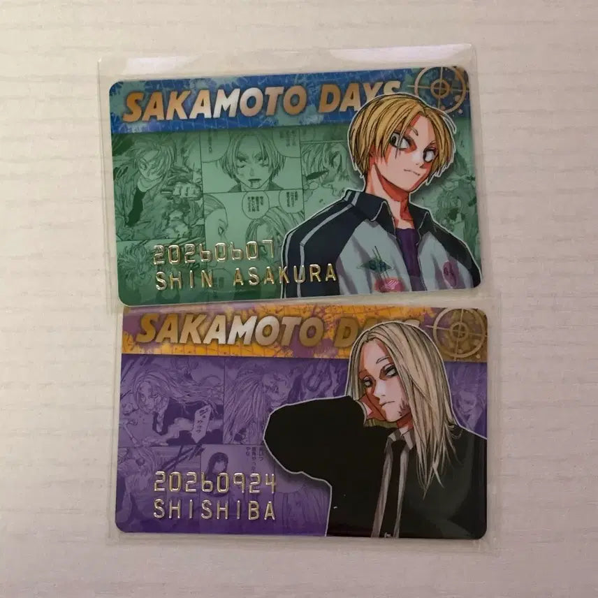 [BUNJANG] Sakamoto Taro, Shishiba Asakura Shin 2026 Birthday Bundle Set Card / 사카모토 데이즈 아사쿠라 신 2026 버스데이 카드