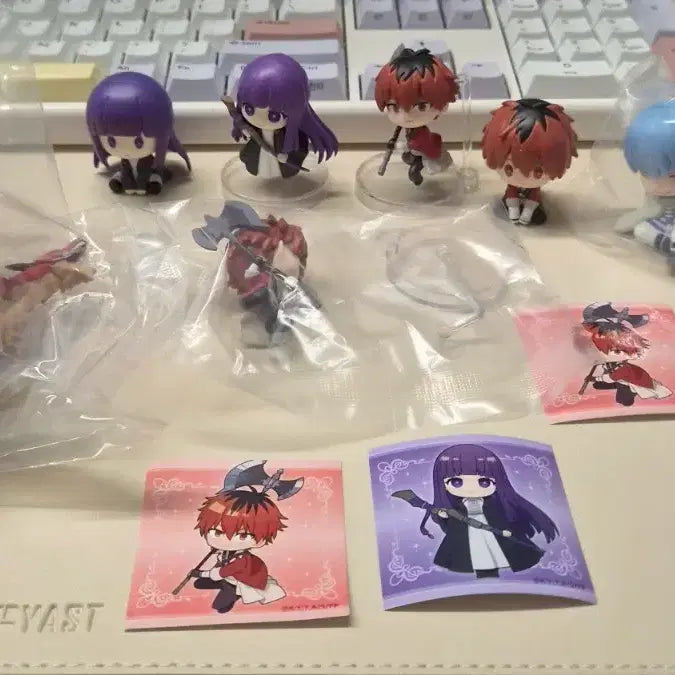 [BUNJANG] Frieren: Fern &amp; Stark Himmel Gacha Figure Bundle / 프리렌 페른 슈타르크 힘멜 가챠 피규어 일괄 판매합니다