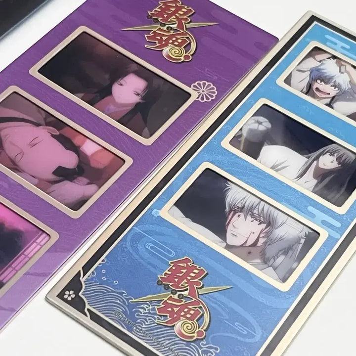 [BUNJANG] Gintama Chinese Exclusive Famous Scenes 3-Cut Film Card Bundle Set / 은혼) 중국 한정 명장면 세컷 필름 카드 2개 일괄
