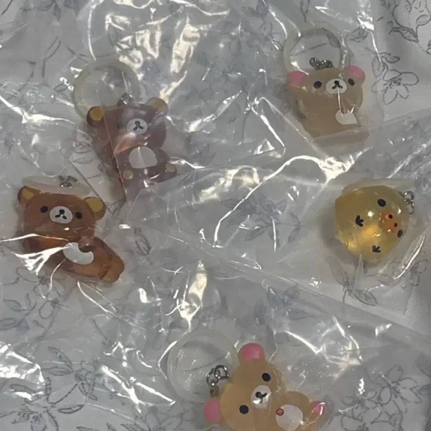 [BUNJANG] Rilakkuma Clear Seal Full Set / 리락쿠마 클리어 메지루시 풀셋