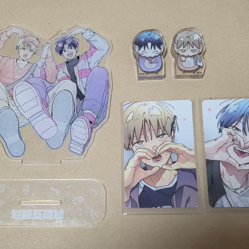 [BUNJANG] Wonroom Assistant Tumblbug Acrylic Stand Corotto Bundle Set / 원룸조교님 텀블벅 아크릴스탠드 코롯토 일괄