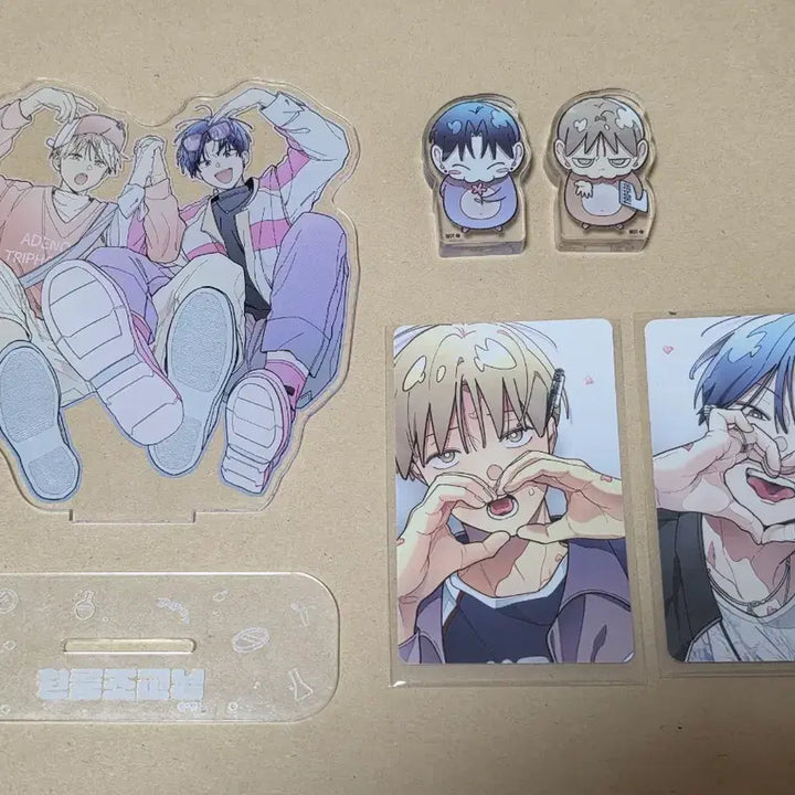 [BUNJANG] Wonroom Assistant Tumblbug Acrylic Stand Corotto Bundle Set / 원룸조교님 텀블벅 아크릴스탠드 코롯토 일괄