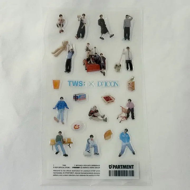 [BUNJANG] TWS DICON Japan Pop-up Epoxy Sticker Sealed / 투어스 디아이콘 DICON 일본 팝업 에폭시 스티커 미개봉 새상품