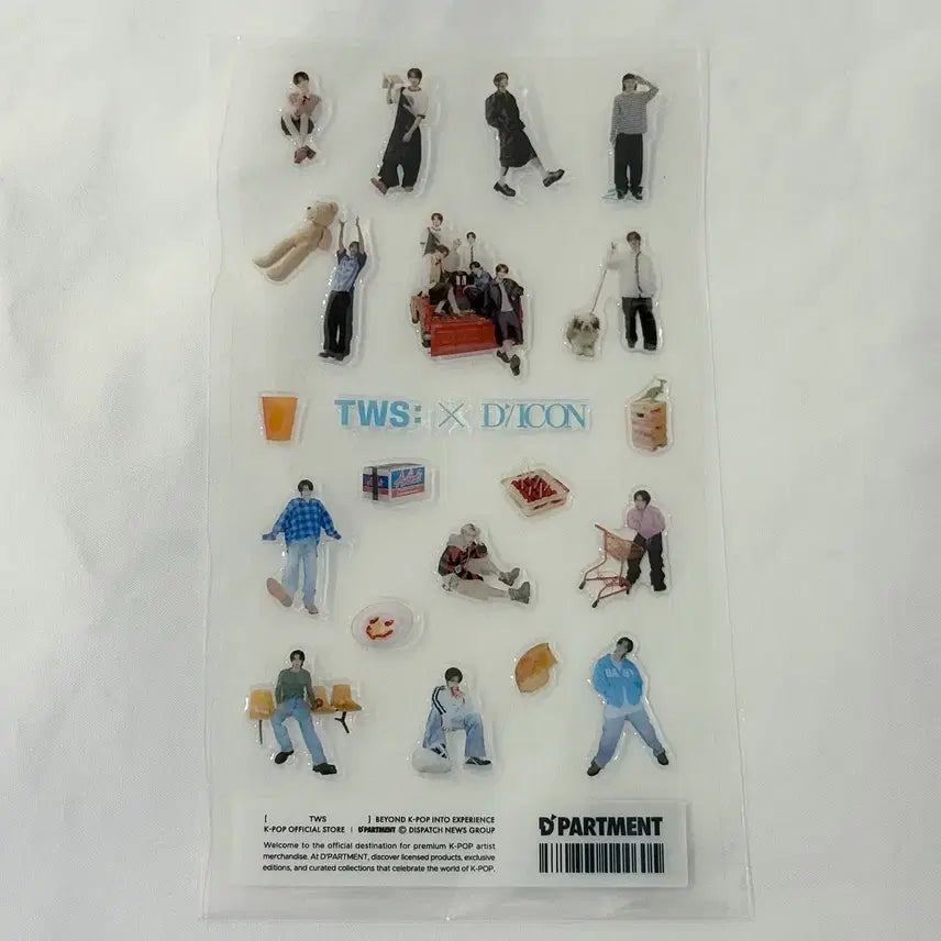 [BUNJANG] TWS DICON Japan Pop-up Epoxy Sticker Sealed / 투어스 디아이콘 DICON 일본 팝업 에폭시 스티커 미개봉 새상품