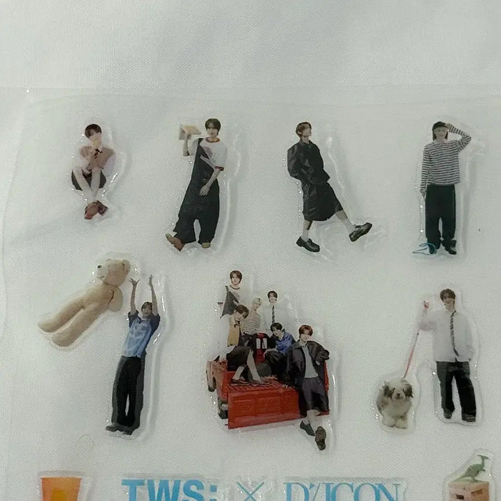 [BUNJANG] TWS DICON Japan Pop-up Epoxy Sticker Sealed / 투어스 디아이콘 DICON 일본 팝업 에폭시 스티커 미개봉 새상품