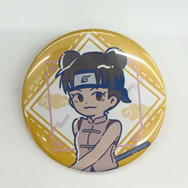 [BUNJANG] Naruto Tenten Can Badge / 나루토 텐텐 캔뱃지