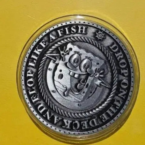 [BUNJANG] SpongeBob Limited Edition Coin / 스폰지밥 한정판 코인