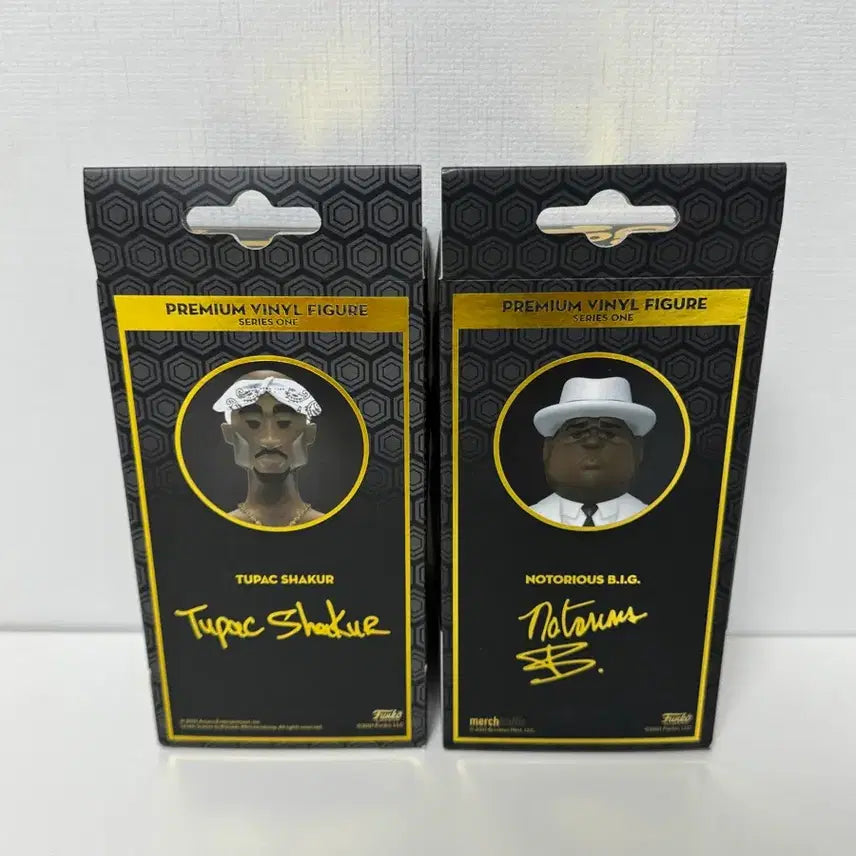 [BUNJANG] Funko Pop Gold Vinyl Figure Tupac Biggie Bundle Set / 펀코 팝 골드 힙합 피규어 투팍 비기