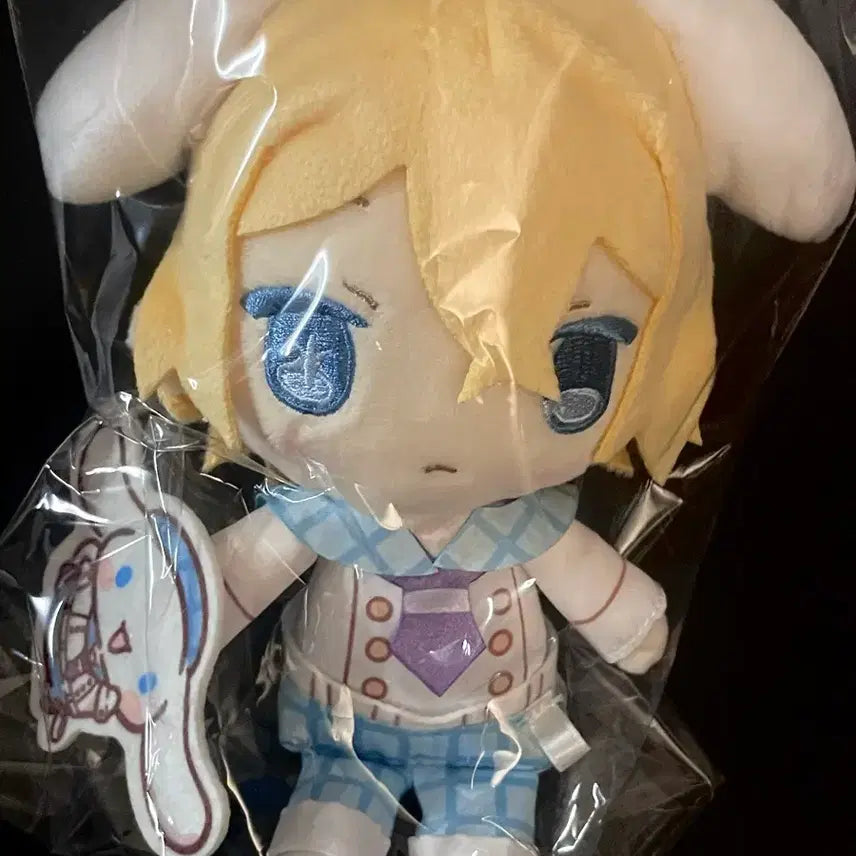 [BUNJANG] Oshi no Ko Sanrio Collaboration Mascot Ball Chain Plush - Hoshino Aqua / 최애의 아이 산리오 콜라보 마스코트 볼체인 누이 호시노 아쿠아