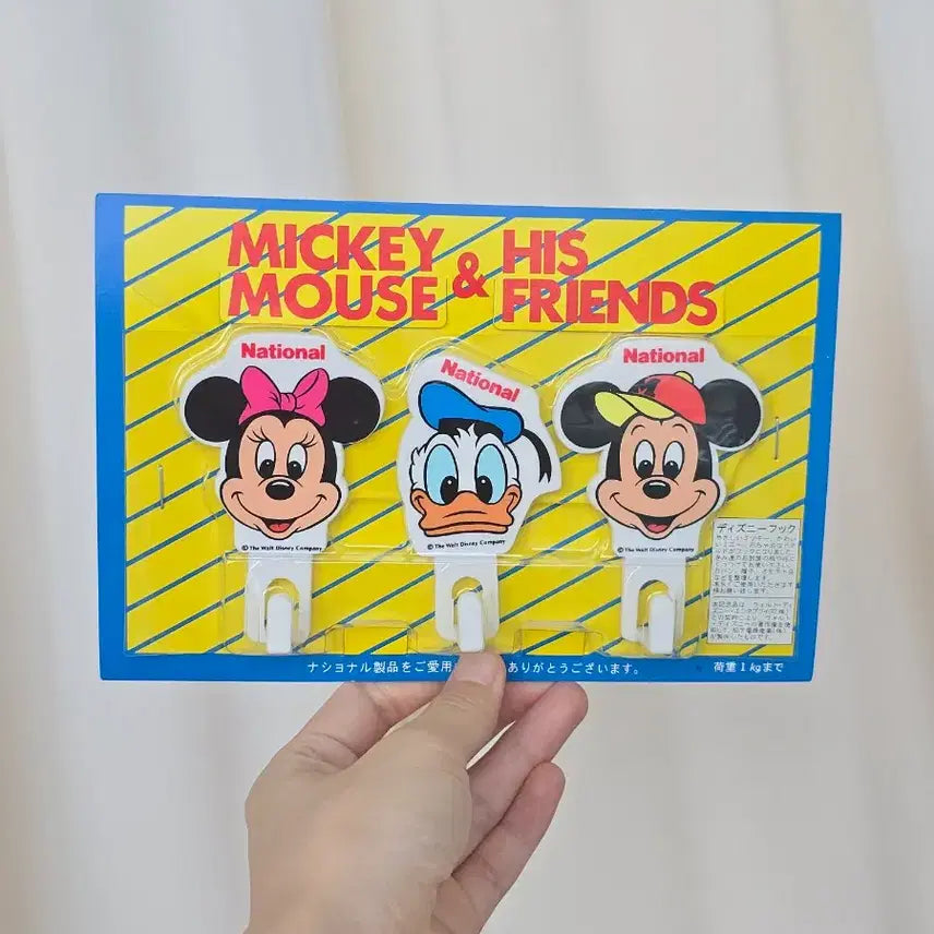 [BUNJANG] Mickey, Minnie, Donald Duck National Hook / 미키 미니 도날드덕 National 후크