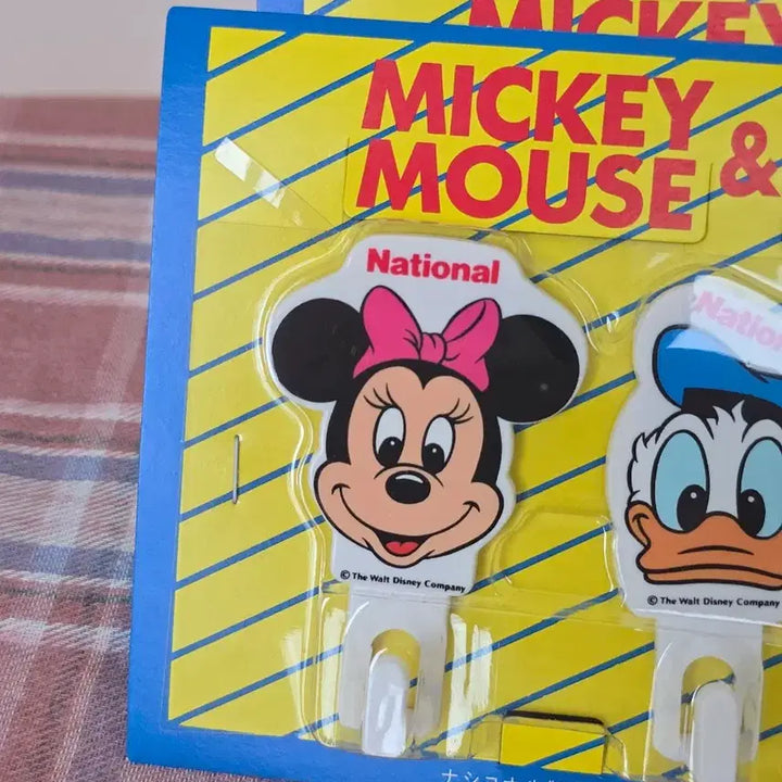 [BUNJANG] Mickey, Minnie, Donald Duck National Hook / 미키 미니 도날드덕 National 후크