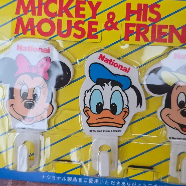 [BUNJANG] Mickey, Minnie, Donald Duck National Hook / 미키 미니 도날드덕 National 후크