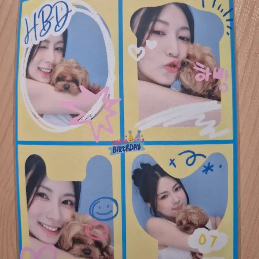 [BUNJANG] Apink Oh Hayoung Cafe Special Event 4-Cut Photo (Rare) / 에이핑크 오하영 생카 네컷 이벤트 (희귀)