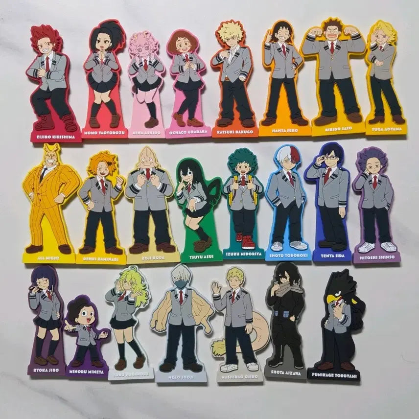 [BUNJANG] My Hero Academia Ichiban Kuji Prize I Rubber Stands Set (23 types) / 나의 히어로 아카데미아 제일복권 I상 고무 스탠드 전종 23종 일괄