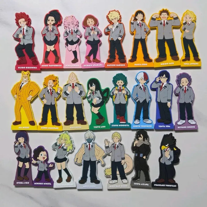 [BUNJANG] My Hero Academia Ichiban Kuji Prize I Rubber Stands Set (23 types) / 나의 히어로 아카데미아 제일복권 I상 고무 스탠드 전종 23종 일괄