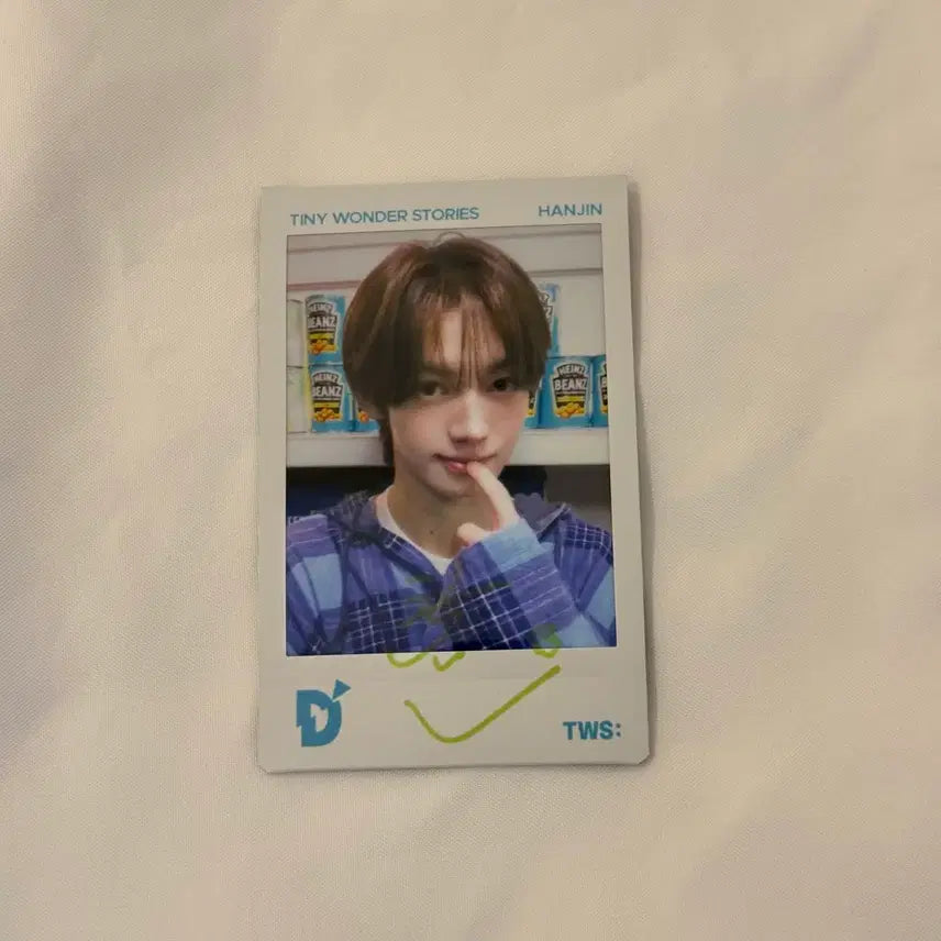 [BUNJANG] TWS DICON Japan Popup Hanjin Autographed Fujifilm Polar Photocard / 투어스 디아이콘 DICON 일본 팝업 한진 사인 후지필름 폴라 포카 포토카드