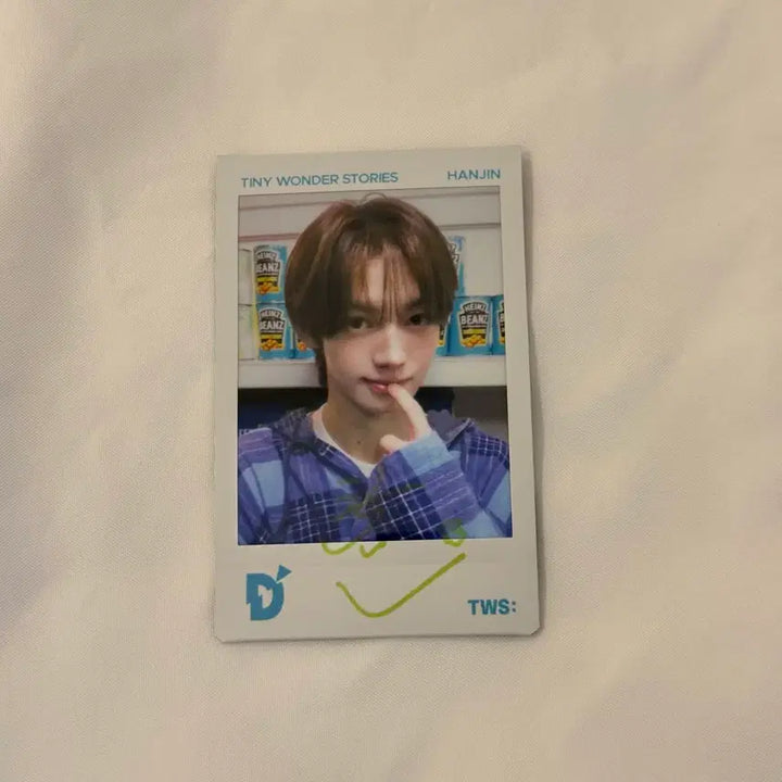 [BUNJANG] TWS DICON Japan Popup Hanjin Autographed Fujifilm Polar Photocard / 투어스 디아이콘 DICON 일본 팝업 한진 사인 후지필름 폴라 포카 포토카드