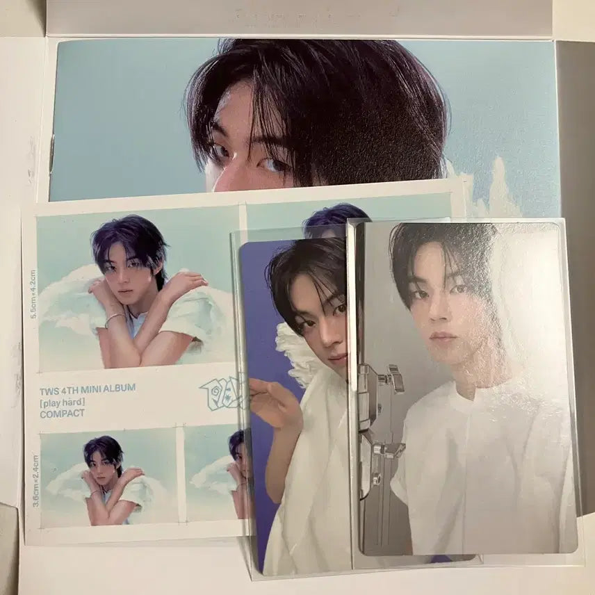 [BUNJANG] TWS Dohoon Play Hard Album Full Set Photocard / 투어스 도훈 playhard 앨범 풀구성 포카 포함 개인