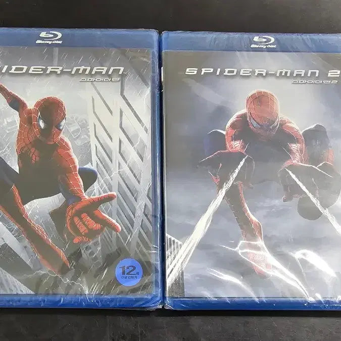 [BUNJANG] Spider-Man 1 &amp; 2 Blu-ray (Sealed) / 스파이더맨1,2 블루레이 미개봉팝니다