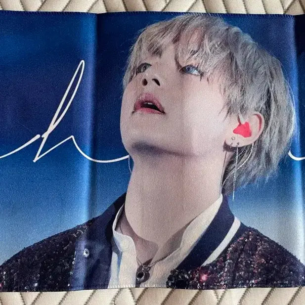 [BUNJANG] BTS V Holographic Slogan / 방탄소년단 뷔 V 반사슬로건 반슬