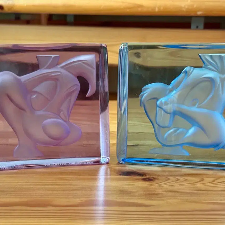 [BUNJANG] Warner Bros. Looney Tunes Crystal Objet Set (Limited Edition, 1998) / 1998 크리스탈 공예품 워너브라더스 한정판