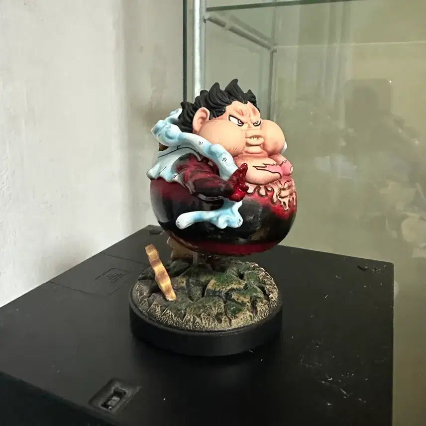 [BUNJANG] Nappe Tankman Luffy One Piece Figure Resin / 납게 탱크맨 루피 원피스 피규어 레진