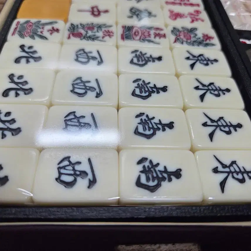 [BUNJANG] Mizuno Maruichi Mahjong Tile Set / 미즈노마루이치 마작 보드게임 마작패
