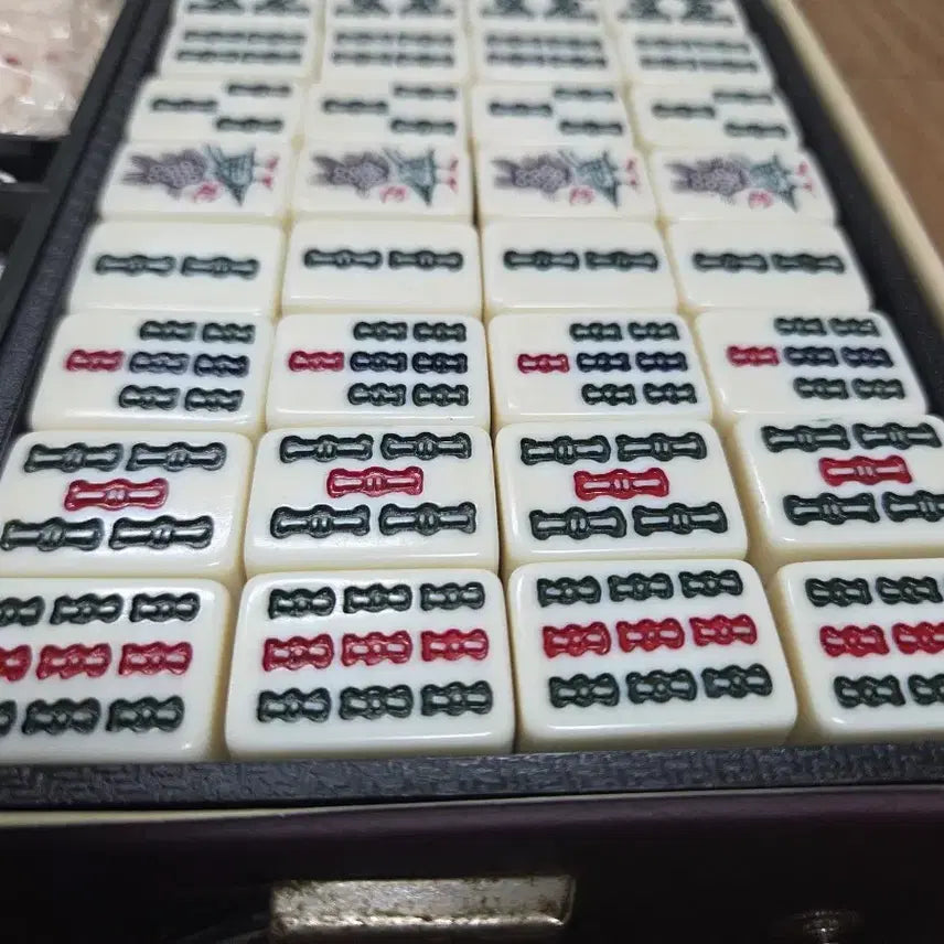[BUNJANG] Mizuno Maruichi Mahjong Tile Set / 미즈노마루이치 마작 보드게임 마작패