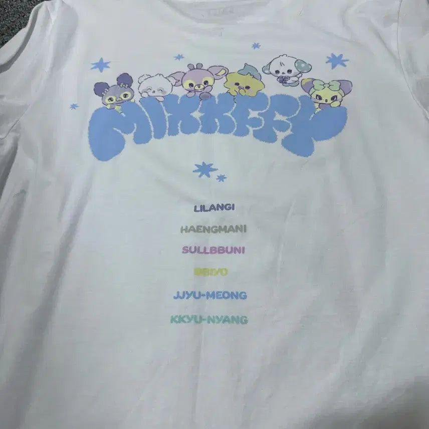 [BUNJANG] NMIXX Zerofromtheen Europe Mixpy T-Shirt / 엔믹스 제로프론티어 유럽 믹스피 티셔츠