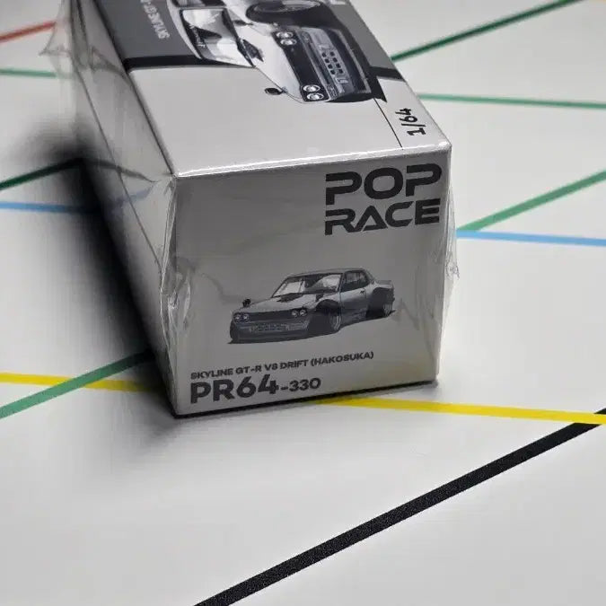 [BUNJANG] Pop Race Hong Kong ToyCar Fair Limited Edition Hikozuka Skyline GT-R V8 1/64 Scale Model / 팝레이스 홍통 토이카 페어 한정판 히코즈카 스카 이라인 gt-r v8