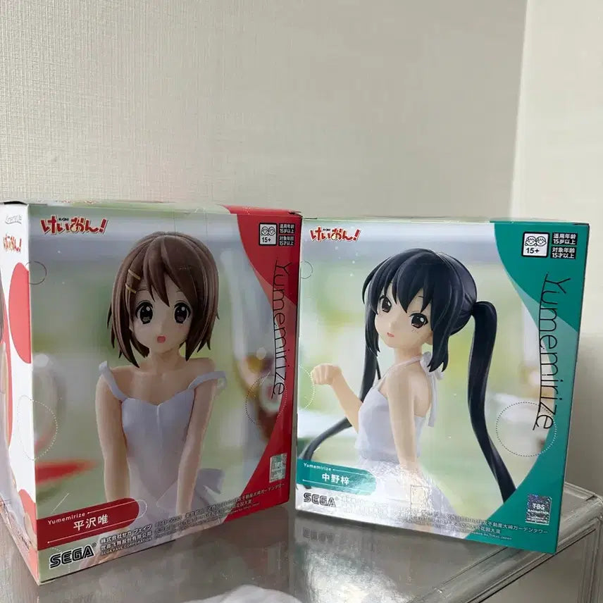 [BUNJANG] Sega K-On! Figure 2-Piece Set / 세가 케이온! 피규어 2개 세트