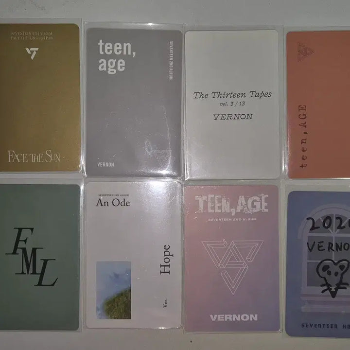 [BUNJANG] SEVENTEEN Vernon Bundle Set Photocard / 세븐틴 버논 포카 일괄 양도