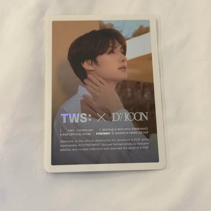 [BUNJANG] TWS DICON Japan Popup Youngjae POB Profile Card / 투어스 디아이콘 DICON 일본 팝업 영재 특전 프로필 카드