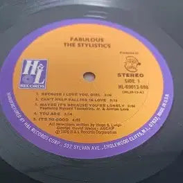 [BUNJANG] The Stylistics Because I Love You, Girl 1976 US Original Vinyl LP / Stylistics " Because I Love You, Girl "
