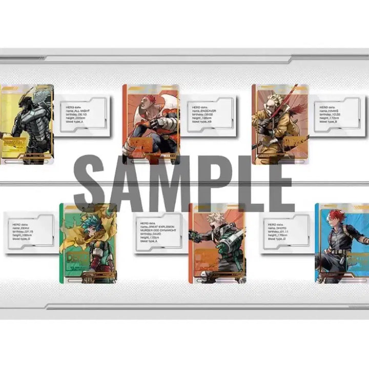 [BUNJANG] My Hero Academia Art Exhibition Poster + POB Card / 미개봉 최저가)나히아 원화전 포스터 + 특전 카드