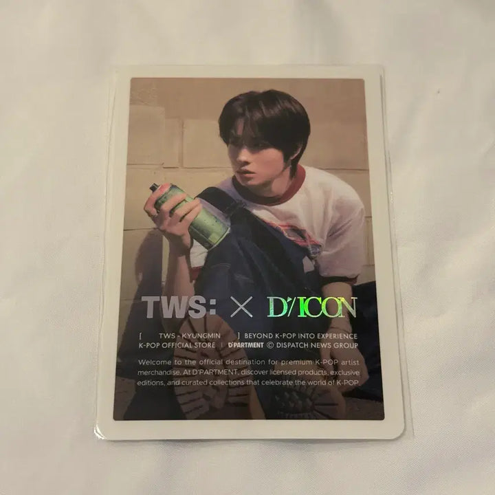 [BUNJANG] TWS DICON Japan Popup Kyunghoen Profile Card / 투어스 디아이콘 DICON 일본 팝업 경민 특전 프로필 카드