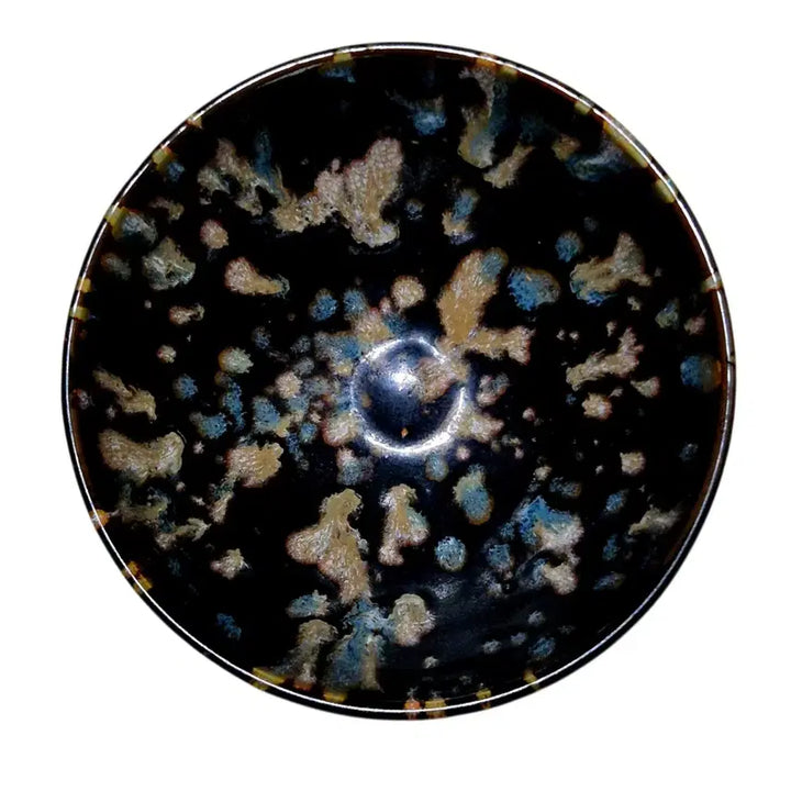 [BUNJANG] Song Dynasty Jian Ware Black Glaze "Mu-mok" Tea Bowl and Tray / 송대 건요흑유천목잔.잔탁 다완