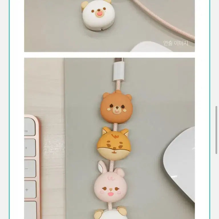 [BUNJANG] Day6 Denimals Petitmals Cable Holder / 데이식스 데니멀즈 쁘띠멀즈 케이블 홀더