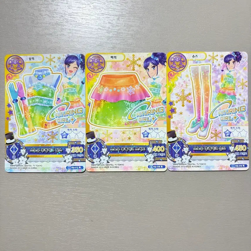 [BUNJANG] Aikatsu Snowflake Set / 아이엠스타 스노우 후레이크 세트