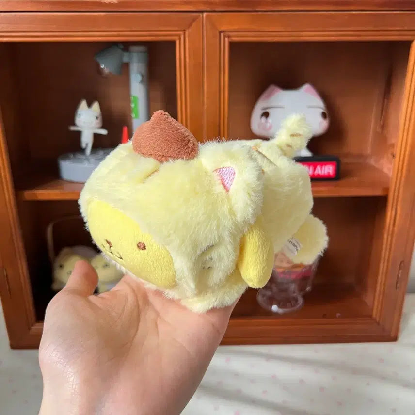 [BUNJANG] Sanrio Pompompurin Cat Plush Doll / 산리오 폼폼푸린 네코 고양이 인형