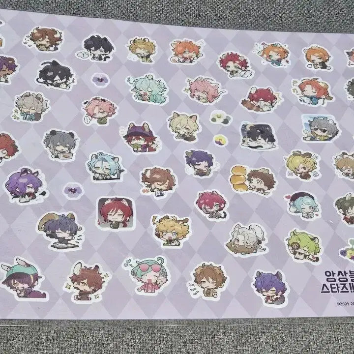 [BUNJANG] Ensemble Stars! 3rd Anniversary AGF Sticker / 앙스타 3주년 AGF 스티커