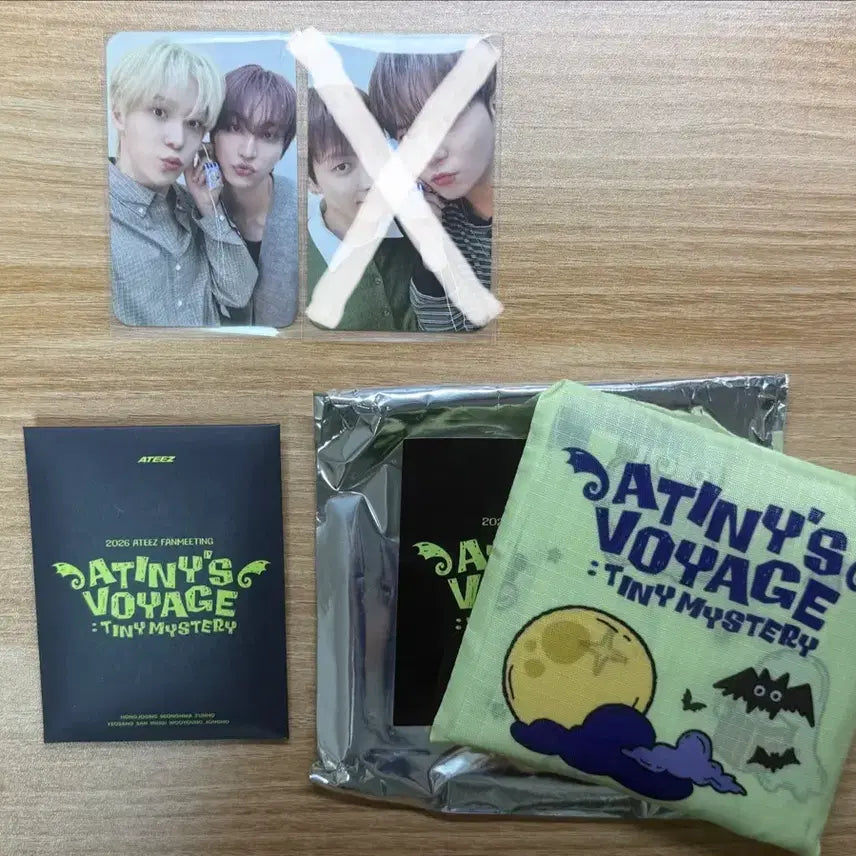 [BUNJANG] ATEEZ TINY ZONE Photocard Set + Baco Bag + Unit Photocard Bundle Set / 에이티즈 티니존 포카세트+바쿠백+유닛포카 일괄