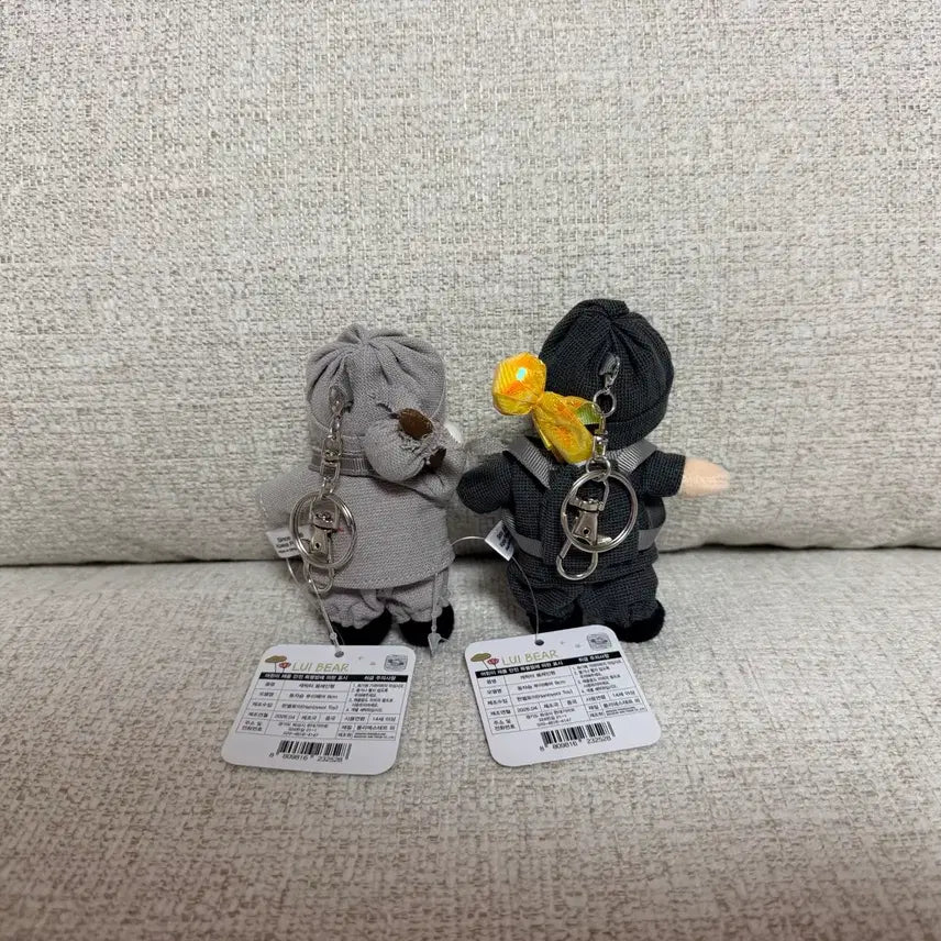 [BUNJANG] Dongjaseung Louis Bear 8cm Keychain / 동자승 루이베어 8cm 키링 인현