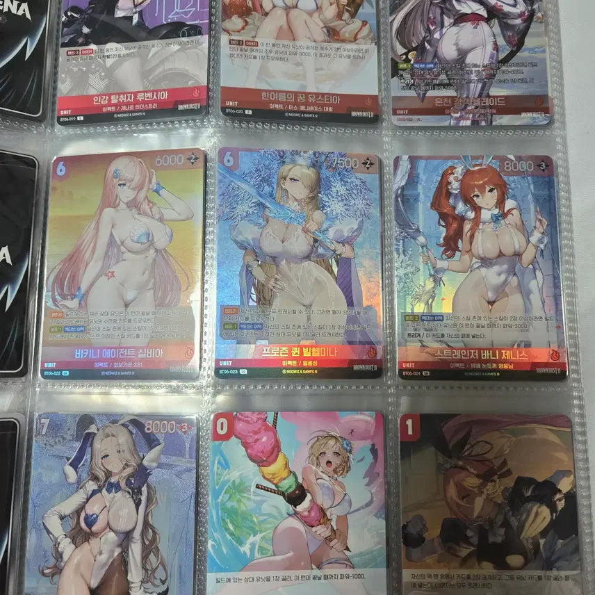 [BUNJANG] Brown Dust 2 Niibel Arena Card Full Set + Promo Pack / 브라운더스트2 니벨 아레나 카드 전종+프로모팩 팔아요