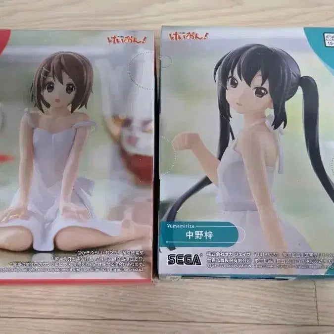 [BUNJANG] K-ON! Sega Yumemireize Hirazawa Yui / Nakano Azusa Figure Set (Sealed Bundle) / 미개봉 일괄 케이온 세가 유메미라이즈 피규어 히라사와 유이/나카노 아즈사