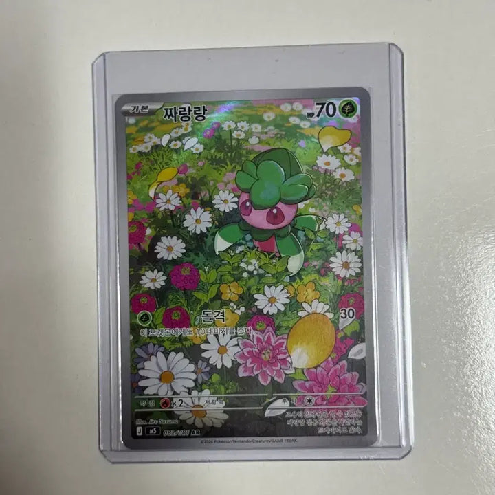 [BUNJANG] Pokemon Card Greedent AR / 포켓몬카드 짜랑랑 ar