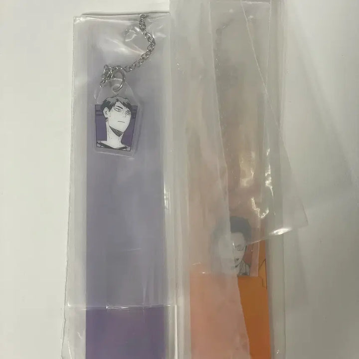 [BUNJANG] Haikyu!! Jump Shop Original Art Acrylic Bookmark - Daichi Sawamura &amp; Wakatoshi Ushijima (Bundle Set) / 하이큐 중프샵 점프샵 원화 아크릴 북마커 사와무라 다이치 우시지마 와카토시