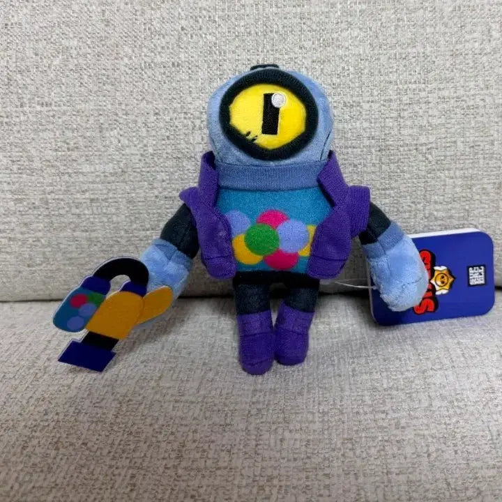 [BUNJANG] Official Brawl Stars Rico Keyring Plush / 정품 브롤스타즈 리코 키링인형