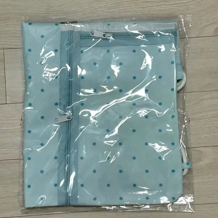 [BUNJANG] Blue Dot Transparent Ita Bag Concert Bag / (새상품) 블루 도트 투명 짐색 이타백 덕질가방 콘서트가방