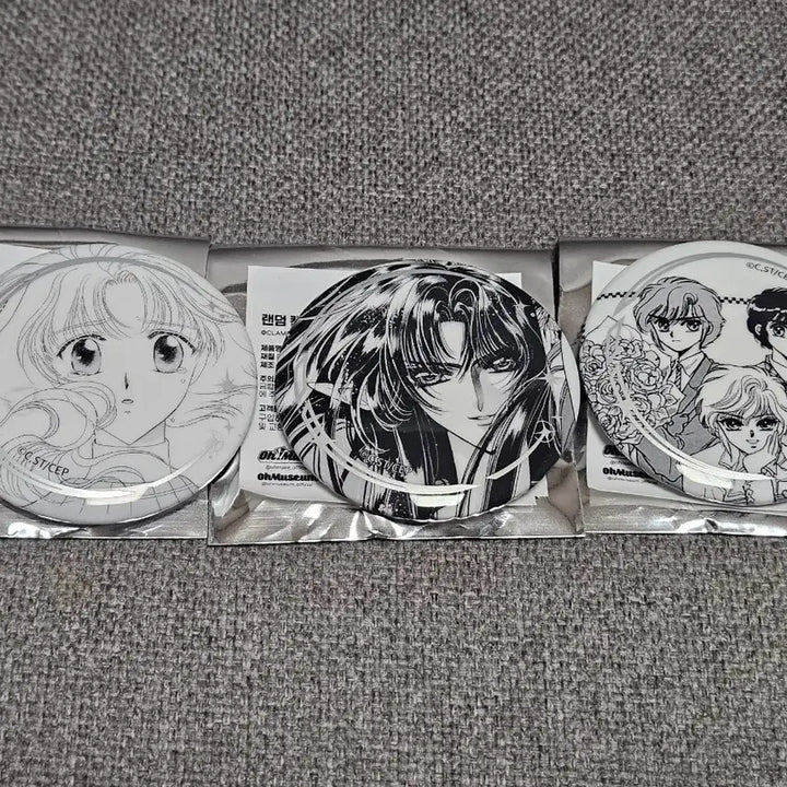 [BUNJANG] Clamp Exhibition Can Badge / 클램프 전시회 캔뱃지 성전 위시 클학탐